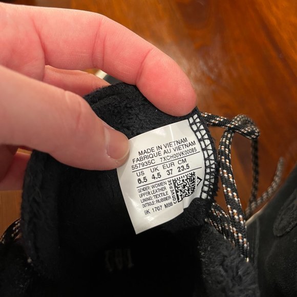 Converse Chuck Taylor All Star Ember Boot Suede Fur Shoes - Picture 4 of 4